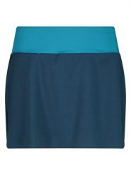 Cmp Spódnico-spodenki w kolorze granatowo-turkusowym rozmiar: 36. Niebieskie spódnice CMP, na co dzień, bez wzorów, z materiału, sportowe, proste. Za 79.77 zł.