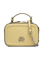 KARL LAGERFELD Torebka B1W30269 Żółty. Żółte listonoszki KARL LAGERFELD, bez wzorów, ze skóry, bez dodatków. Za 1,299.00 zł.