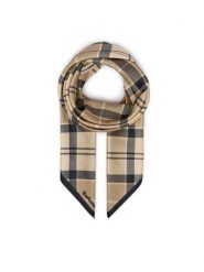 Barbour Chusta Kinsale LSC0490NY18 Beżowy. Brązowe chusty Barbour, bez wzorów, z poliesteru. Za 179.99 zł.