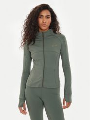 Guess Bluza Marika V4YP12 KCD02 Zielony Slim Fit. Zielone bluzy Guess, xxs, z aplikacjami, z syntetyku, bez ramiączek, bez kaptura. Za 149.99 zł.