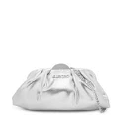 Torebka Valentino. Szare kopertówki Valentino, bez wzorów, wizytowe, bez dodatków. Za 549.99 zł.