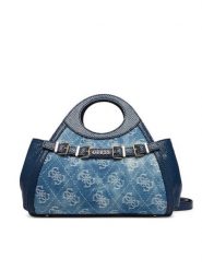 Guess Torebka HWDG99 09050 Niebieski. Niebieskie torebki klasyczne Guess, z aplikacjami, z materiału, bez dodatków. Za 659.99 zł.