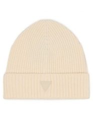 Guess Czapka V6BZ08 Z1715 Kremowy. Białe czapki zimowe Guess, z aplikacjami, z wiskozy. Za 154.99 zł.