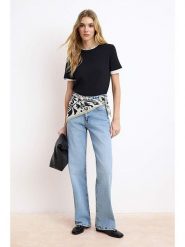 Trendyol Dżinsy - Comfort fit - w kolorze niebieskim rozmiar: 36. Niebieskie jeansy Trendyol, bez wzorów, klasyczne, z podwyższonym stanem. Za 95.99 zł.