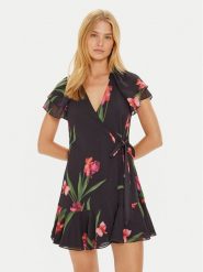 Ted Baker Sukienka koktajlowa 276317 Czarny Regular Fit. Czarne sukienki Ted Baker, bez wzorów, z syntetyku, wizytowe, bez kołnierzyka, bez ramiączek. Za 489.99 zł.