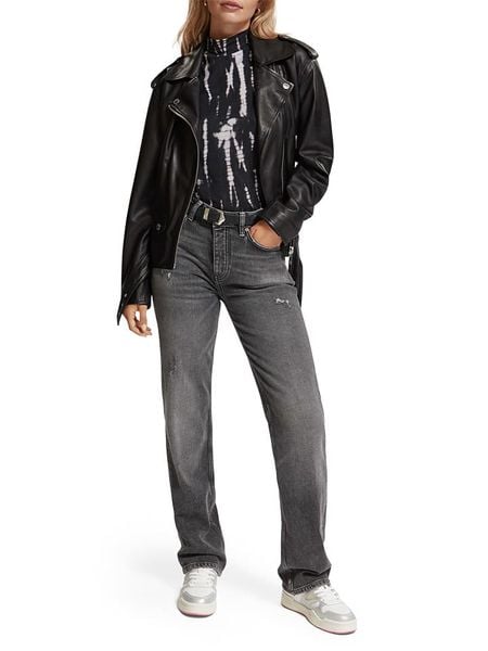 Scotch & Soda Dżinsy - Regular fit - w kolorze antracytowym rozmiar: W29/L32. Czarne jeansy Scotch & Soda, l, bez wzorów, klasyczne, z podwyższonym stanem. Za 209.82 zł.