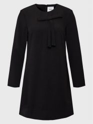 Dixie Sukienka koktajlowa AHHCTDBA Czarny Regular Fit. Czarne sukienki Dixie, s, bez wzorów, z syntetyku, wizytowe, bez kołnierzyka, bez ramiączek. Za 499.99 zł.