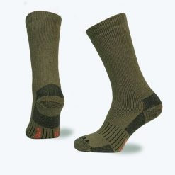 Skarpety sportowe Teko Tactical Merino Boot Crew Height. Zielone skarpetki TEKO, bez wzorów. Za 61.99 zł.