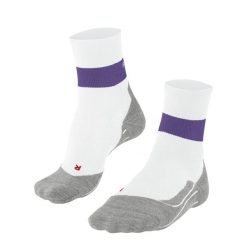 Skarpetki damskie Falke RU Compression Stabilizing. Białe skarpetki Falke, bez wzorów, z elastanu. Za 151.00 zł.