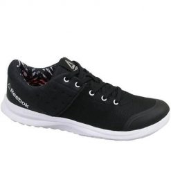 Buty do chodzenia damskie Reebok Dmx Lite Prime. Czarne buty treningowe Reebok, bez wzorów, z materiału, bez zapięcia, na fitness i siłownię. Za 189.00 zł.