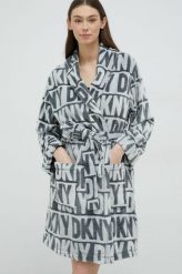 Dkny szlafrok kolor szary. Szare szlafroki damskie DKNY, s, bez wzorów, bez ramiączek. W wyprzedaży za 339.99 zł.