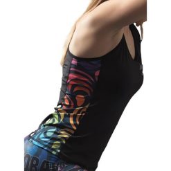 Damski tank top Dorawon Mosaique. Niebieskie topy DORAWON, bez wzorów, sportowe, bez kołnierzyka, bez ramiączek. Za 350.00 zł.