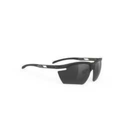 Okulary Rudy Project MAGNUS BLACK MATTE - Smoke Black. Brązowe okulary przeciwsłoneczne Rudy Project, bez wzorów. Za 690.00 zł.