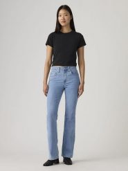 Levi's Dżinsy "725" - Bootcut fit - w kolorze błękitnym rozmiar: W25/L30. Niebieskie jeansy Levi's, l, z aplikacjami, klasyczne. Za 214.78 zł.