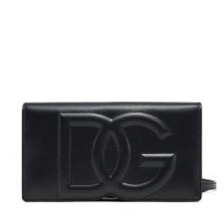 Torebka Dolce&Gabbana. Czarne listonoszki Dolce&Gabbana, bez wzorów, bez dodatków. Za 3,239.00 zł.