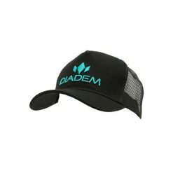 Czapka tenisowa Diadem Snapback Trucker czarna. Czarne czapki z daszkiem DIADEM, bez wzorów. Za 90.00 zł.
