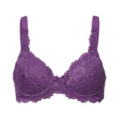Cellbes Biustonosz z fiszbinami Maria Fioletowy female fioletowy 75B. Fioletowe biustonosze sportowe Cellbes, bez wzorów, z koronki. W wyprzedaży za 39.00 zł.