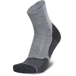 Skarpety trekkingowe damskie Meindl MT3 z wełną Merino. Szare skarpetki MEINDL, bez wzorów, z elastanu. Za 79.00 zł.