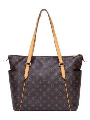 Louis Vuitton Shopper bag w kolorze brązowym - 40 x 29 x 14 cm rozmiar: onesize. Brązowe shopper bag Louis Vuitton, bez wzorów, z materiału, na ramię, bez dodatków. Za 5,675.73 zł.