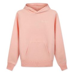 Różowa Bluza Z Kapturem Champion Damskie. Czerwone bluzy z kapturem Champion, s, bez wzorów, z bawełny, z kapturem, trekkingowe. Za 261.99 zł.