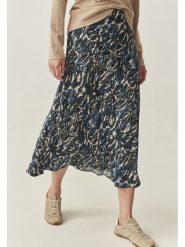 TATUUM Spódnica w kolorze granatowo-beżowym rozmiar: 40. Niebieskie spódnice Tatuum, bez wzorów, z wiskozy, midi. Za 143.90 zł.