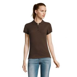 Damska Koszulka Polo Passion. Brązowe t-shirty sportowe SOL'S, s, bez wzorów, bez ramiączek. Za 57.99 zł.