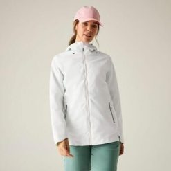 Damska wodoodporna kurtka z kapturem Hamara IV. Niebieskie kurtki Regatta, s, bez wzorów, z poliesteru, z kapturem. W wyprzedaży za 279.99 zł.