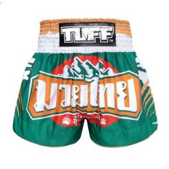 Spodenki treningowe TUFF Bear. Zielone szorty sportowe TUFF, bez wzorów. Za 149.00 zł.