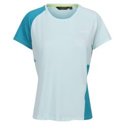 T-shirt Damski Emera. Niebieskie t-shirty Regatta, m, bez wzorów, sportowe, bez kołnierzyka, bez ramiączek. Za 41.99 zł.