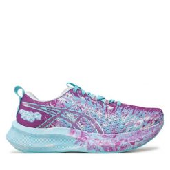Buty do biegania Asics. Fioletowe buty do biegania ASICS, bez wzorów, bez zapięcia, do biegania. Za 489.99 zł.