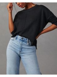 Milan Kiss Sweter w kolorze czarnym rozmiar: L. Czarne swetry Milan Kiss, l, bez wzorów, bez ramiączek. Za 113.99 zł.