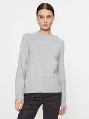 ONLY Sweter Rica 15204279 Szary Regular Fit. Szare swetry ONLY, m, bez wzorów, z syntetyku, bez ramiączek. Za 109.99 zł.
