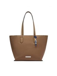 KARL LAGERFELD Torebka B1W30012 Brązowy. Brązowe shopper bag KARL LAGERFELD, bez wzorów, z materiału, bez dodatków. Za 999.99 zł.