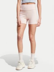 Adidas Szorty sportowe Lounge IY6743 Różowy Slim Fit. Czerwone szorty sportowe adidas, bez wzorów, z bawełny. Za 129.99 zł.