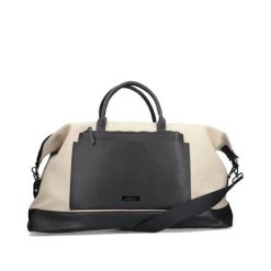 RIEKER H1537-60 beige combination, torba podróżna. Brązowe torby podróżne Rieker, bez wzorów, ze skóry ekologicznej. Za 269.90 zł.