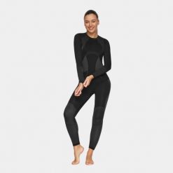 Bielizna termoaktywna turystyczna damska Alpinus Active Base Layer Set. Czarna bielizna termoaktywna damska Alpinus, bez wzorów, bez ramiączek. Za 341.03 zł.