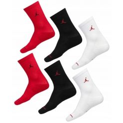 Skarpety Jordan Everyday Cushioned Crew 6 par. Brązowe skarpetki Jordan, bez wzorów. Za 130.00 zł.