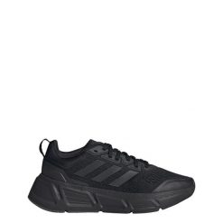 Buty damskie adidas Questar. Czarne buty do biegania adidas, bez wzorów, bez zapięcia, do biegania. Za 490.00 zł.