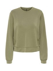 ONLY Bluza Maya 15361163 Zielony Regular Fit. Zielone bluzy ONLY, xl, bez wzorów, z syntetyku, bez ramiączek, bez kaptura. Za 129.99 zł.