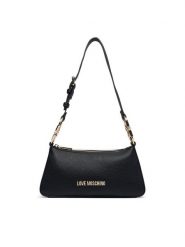 LOVE MOSCHINO Torebka JC4007PP1PLB0000 Czarny. Czarne torebki klasyczne Love Moschino, bez wzorów, ze skóry, bez dodatków. Za 859.99 zł.