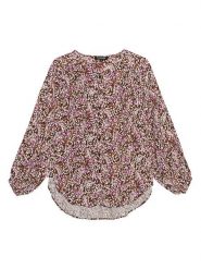 True Religion Bluzka w kolorze brązowo-jasnoróżowym rozmiar: S. Brązowe bluzki True Religion, s, bez wzorów, z wiskozy, bez kołnierzyka, bez ramiączek. Za 143.90 zł.