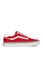 Vans Tenisówki C-BROOKLYN LS VN000EBSGH31 Czerwony. Czerwone trampki Vans, bez wzorów, z materiału, bez zapięcia. Za 319.99 zł.