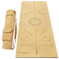 Mata do jogi korka Hi-tech 6mm +Torba z korka, 3 materiały dla większej wygody 4. Brązowe torby sportowe ACHAMANA, bez wzorów, z bawełny, na ramię, duże. Za 529.00 zł.