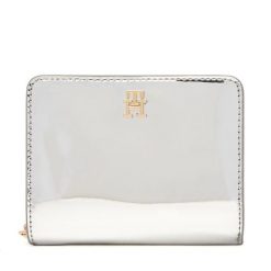 Portfel Tommy Hilfiger. Szare portfele Tommy Hilfiger, bez wzorów. Za 299.99 zł.