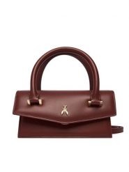 Patrizia Pepe Torebka 8B0111/L061-B861 Brązowy. Brązowe torebki klasyczne Patrizia Pepe, bez wzorów, ze skóry, bez dodatków. Za 1,269.00 zł.