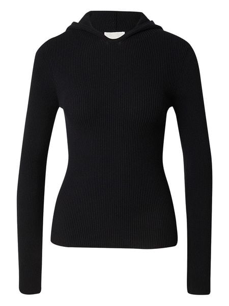 LeGer Bluza "June" w kolorze czarnym rozmiar: 42. Czarne bluzy LeGer, bez wzorów, prążkowane, bez ramiączek, z kapturem. Za 144.24 zł.