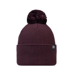 Czapka zimowa BUFF Knitted Renvi. Czerwone czapki zimowe Buff, bez wzorów, z materiału. Za 129.99 zł.