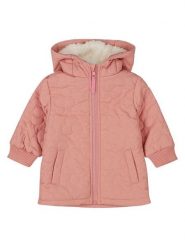 Dirkje Parka w kolorze jasnoróżowym rozmiar: 104. Różowe płaszcze Dirkje, bez wzorów, bez kaptura. Za 113.36 zł.