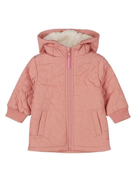 Dirkje Parka w kolorze jasnoróżowym rozmiar: 104. Różowe płaszcze Dirkje, bez wzorów, bez kaptura. Za 113.36 zł.