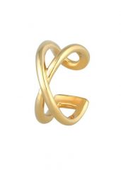 Elli Damska nausznica Single Cross Trend Blogger w srebrze 925 Sterling Silver Kolczyki 1 ct Damski. Szare kolczyki Elli, srebrne. Za 177.64 zł.